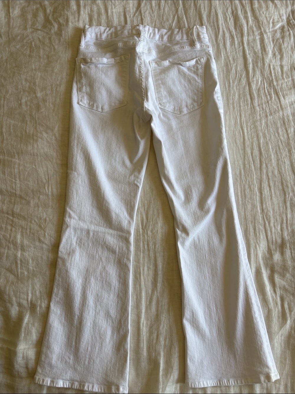Frame Denim White High-Rise Wide-Leg Jeans - Picture 2 of 5